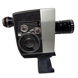 Bolex Paillard P4 Zoom Reflex 8mm Movie Camera Vintage Untested